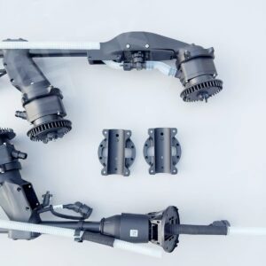 Third-party 4-nozzle mist spraying system compatible with DJI Agras T100
