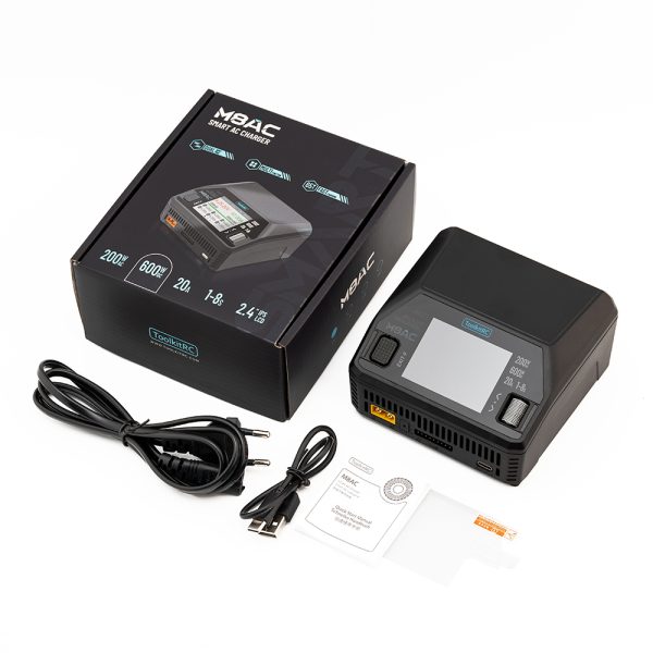 ToolkitRC M8AC AC DC drone battery charger